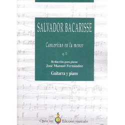 Concertino la menor op.72 - Salvador Bacarisse