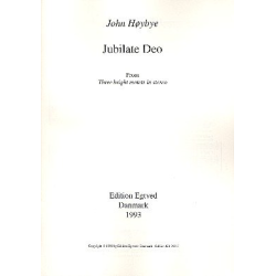 Jubilate Deo for 2 mixed choruses - John Hoybye