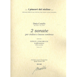 2 Sonate - Dario Castello