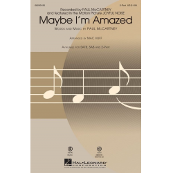 Maybe I'm Amazed - Paul McCartney / Arr. Mac Huff