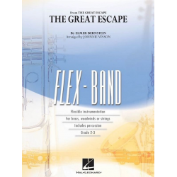 The Great Escape (March) - Elmer Bernstein / Arr. Johnnie Vinson