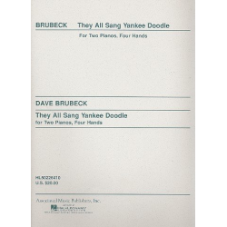 They All Sang Yankee Doodle (2-piano score) - Dave Brubeck