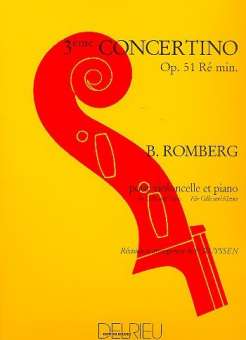 Concertino re mineur op.51 no.3