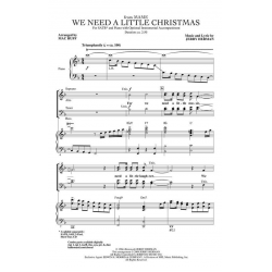 We Need a Little Christmas - Jerry Herman / Arr. Mac Huff