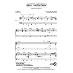 The Way You Look Tonight - Jerome Kern / Arr. Kirby Shaw