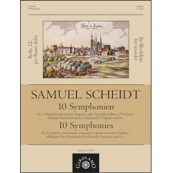 10 Symphonien - Samuel Scheidt