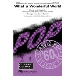 What a wonderful world - George David Weiss & Bob Thiele / Arr. Mark Brymer