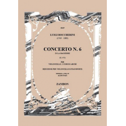 Concerto la maggiore no.6 G475 per - Luigi Boccherini