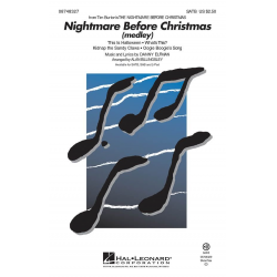 The Nightmare Before Christmas (SATB) - Danny Elfman / Arr. Alan Billingsley
