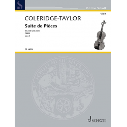Suite de Pièces op.3 - Samuel Coleridge-Taylor
