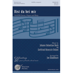 Bist du bei mir - Johann Sebastian Bach / Arr. Jon Washburn