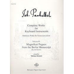 Magnificat Fugues from the Berlin Manuscript - Johann Pachelbel