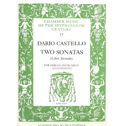 2 Sonatas (Libro secondo) - Dario Castello