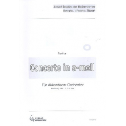 Konzert a-Moll op.15,2 für Akkordeonorchester - Joseph Bodin de Boismortier