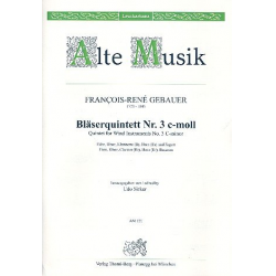 Quintett c-Moll Nr.3 - Francois Rene Gebauer