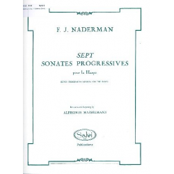 7 Sonates progressives pour harpe - Francois Joseph Naderman-Schuecker