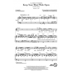 Keep Your Mind Wide Open - Matthew Gerrard & Robbie Nevil / Arr. Alan Billingsley