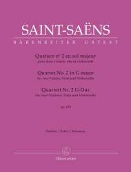 Quartett G-Dur Nr.2 op.153 - Camille Saint-Saens