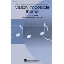 Mission: Impossible Theme - Lalo Schifrin / Arr. Roger Emerson