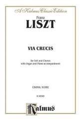 Via Crucis : for soloists, mixed chorus - Franz Liszt
