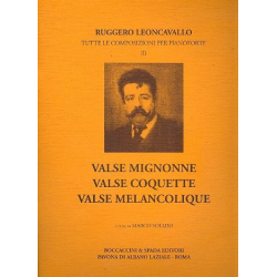 Tutte le composizioni per pianoforte vol.1 - Ruggero Leoncavallo / Arr. Marco Sollini