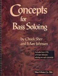 Concepts for Bass Soloing (+ 2 CD's) - Chuck Sher