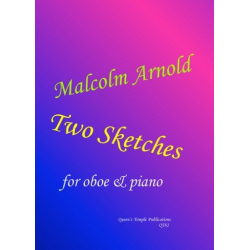 2 Sketches : for oboe and piano - Malcolm Arnold