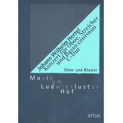 Konzert C-Dur für Oboe, Streicher und Bc - Johann Wilhelm Hertel