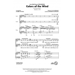 Colors of the Wind - Alan Menken & Stephen Schwartz / Arr. Audrey Snyder