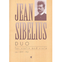 Duo für Violine und Viola - Jean Sibelius