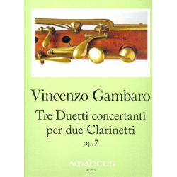 3 Duetti concertanti op.7 - Vincenzo Gambaro