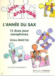 L'Année du sax pour 2 saxophones - Gilles Martin