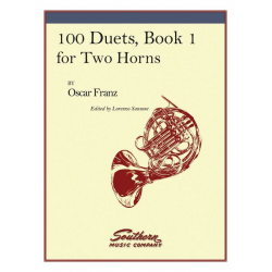 100 Duets vol.1 : for 2 french horns - Oscar Franz