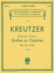 42 Studies or Caprices - Rodolphe Kreutzer