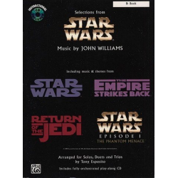 Selections from Star Wars (+CD) : - John Williams
