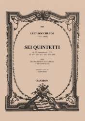 6 Quintette op.19 für 2 Violinen, - Luigi Boccherini