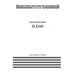 Elegie For Violin and Piano - Johan Halvorsen