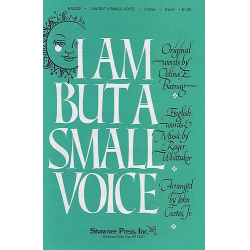 I am but a small voice : for 2-part voices - Roger Whittaker