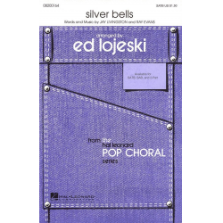 Silver Bells - (Satb) - Jay Livingston / Arr. Ed Lojeski