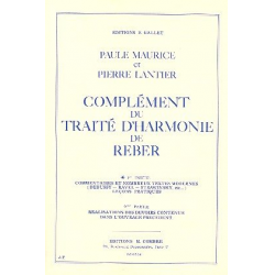 Complément du traité d'harmonie de Reber - Paule Maurice