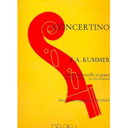 Concertino pour violoncelle et piano - Friedrich August d. J. Kummer
