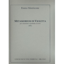 Metamorfosi di Violetta per clarinetto, - Ennio Morricone