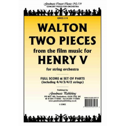 2 Pieces from the Film Music Henry V : - William Walton