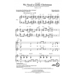 We Need a Little Christmas - Jerry Herman / Arr. Robert Sterling