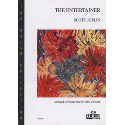 The Entertainer : für Gitarre solo - Scott Joplin