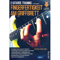 E-Gitarre Training - Fingerfertigkeit am - Jörg Sieghart