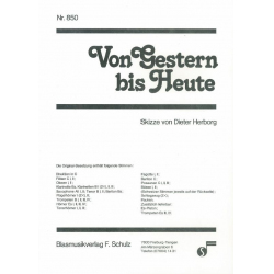Von gestern bis heute (Skizze) - Dieter Herborg