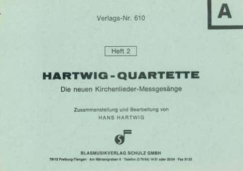 Vier Grablieder (aus "Hartwig-Quartette") (Stimmen)