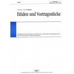 Etüden und Vortragsstücke für Tenorhorn  (Bariton in B, Horn in Es) - Erich Fröhlich