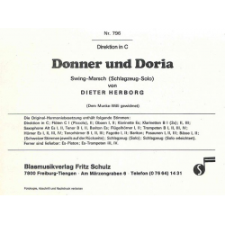 Donner und Doria (Schlagzeug-Solo & Blasorchester) - Dieter Herborg
